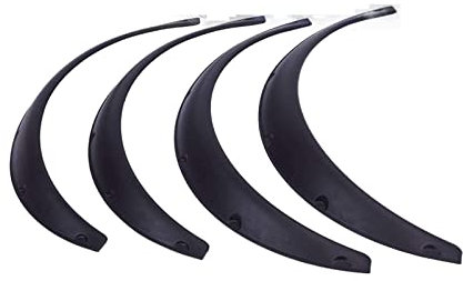 Compatibile con Suzuki Samurai JL Sport Utility 2RD Little Truck 1985-1995 Car Wheel Arch Fender Flares Parafango Mud Splash Guard