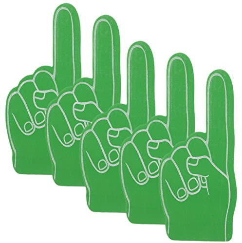 MUELODSIC 5stücke Schaumstofffinger Für Veranstaltungen Eva Material Sport Fan Requisiten Party Spiele Cheerleading Zubehör Begeistertes Publikum