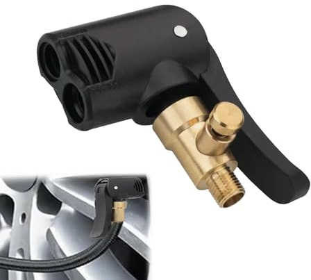 Menibeuty Fahrrad Ventile Adapter, Ventiladapter Französisches Ventil, Adapter Französisches Ventil Auf Auto, Autoventil Adapters Gewindedüse aus Messing