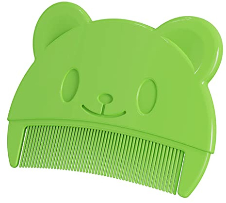 Infant Hair Comb Cartoon Bear Hair Combs Cradle Caps Baby Kids Bath Head Soothing For Children Sensitive Skin Infant Baby Care Kit