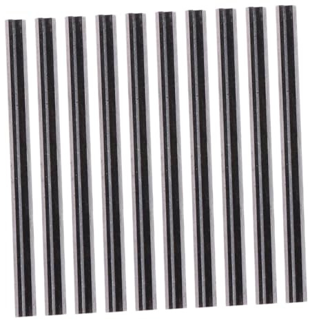 HIAKDOFT Cuchillas de Cepilladora de Aleación Resistente para Recambio Duraderas y Precisas para Herramientas de Carpintería Cuchillas Reutilizables para Madera Blanda Afilaminas