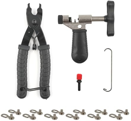 Bohaner Bike Chain Tool Kit with Pliers and 6 Pairs Missing Links