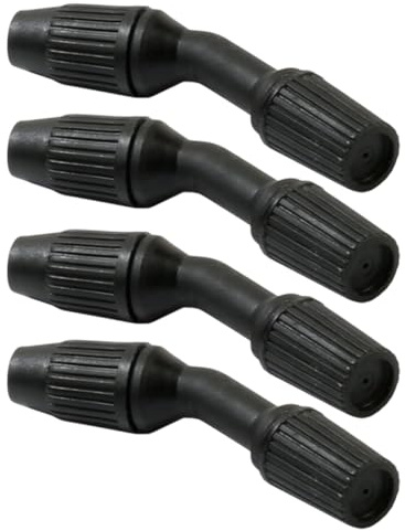 CATZUM 4 Pezzi Ugelli a Spruzzo, Accessori di Ricambio per Spruzzatori, Ugelli per Tubi, Ugelli da Giardino Standard, Adatti per l'Irrigazione del Giardino
