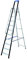 Gierre AL770 - Escalera profesional de aluminio de tijera Stabila Pro (10 peldaños), negro