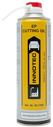 Innotec EP Cutting Oil, Bohr- und Schneideöl auf Ölbasis, 500ml Sprühdose
