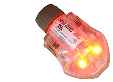 FMA Airsoft Light Flashlight IR Red Helmet Manta Strobe Tan Sand DE