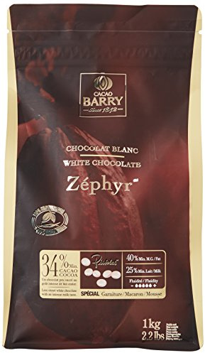 Zéphyr, weiße Schokolade, Callets, 34% Kakao, 1 kg