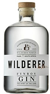 Wilderer - Fynbos Gin - Handgemachter Gin der Extraklasse - 1 Flasche á 1L - 45% Vol. - Feinste Natürliche Kräuter
