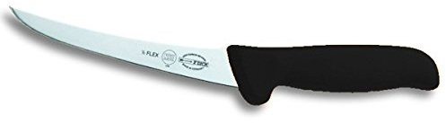 Ausbeinmesser halb flexibel 15 cm Klinge gebogen Grifffarbe schwarz Friedr. Dick MasterGrip