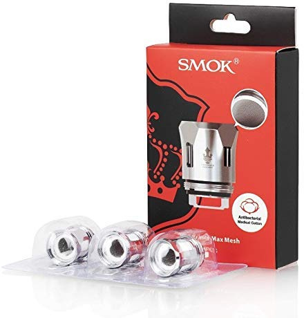 3 Stück Original SMOK V12 Prince V12 Prince 0.17 ohm Max Mesh Replacement Coils for SMOK TFV12 Prince Verdampfer Atomizer Tank (1 Packung)