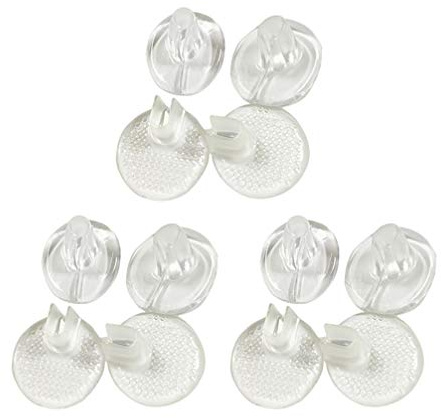 HEALLILY 6 Paar Tanga Sandale Zehenkissen Silikon Gel Flip Flop Zehenschutz Zehenschutz Kissen Rutschfeste Zehenabscheider für Männer Frauen