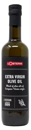 ORIGINAL L'Osteria- kaltgepresstes Olivenöl. Original Ölflasche wie aus unserem Restaurant. Olio extra vergine di oliva (500 ml)