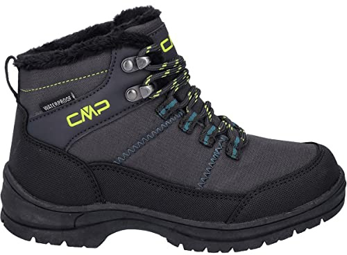 CMP Unisex Kinder Kids Annuuk Snow Boot Wp Walking Shoe, Antracite Deep Lake, 35 EU