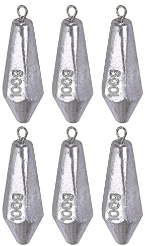 QualyQualy Pesas de Pesca Sinker Drop Shot Pesas de Pesca Kit Drop Shot Casting Sinker Plomo Pesas de Pesca de Agua Salada