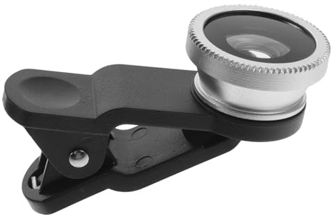 jojofuny Handyobjektiv Superweitwinkel Makro Fisheye Smartphone Kamera Für Clip Hd