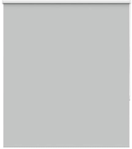 vidaXL Verdunkelungsrollo Hellgrau 125x150cm Stoffbreite 121,6cm, Rollo, Klemmfix, Thermorollo, Verdunklungsrollo, Klemmrollo, Fensterrollo