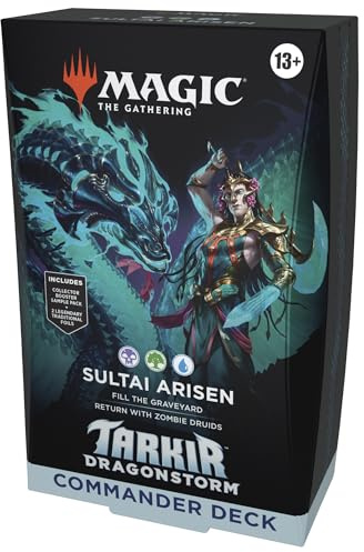 Mazo de Commander de Tarkir: Tormenta dracónica de Magic: The Gathering - Alzamiento de los Sultai (Versión en Inglés)