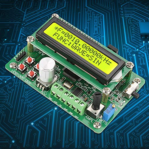 Generatore di Segnali di Funzione, Modulo DDS 8MHz UDB1008S 5 Set Plug di Archiviazione UE, Sweep Frequency, Output TTL per Ingegneri, Tecnici di Laboratorio (Regolamenti europei