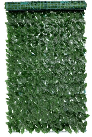 ifundom Artificiales Enrejado De Artificiales Decoración De Jardín para Balcón Patio Pared De Plantas Verdes Realistas