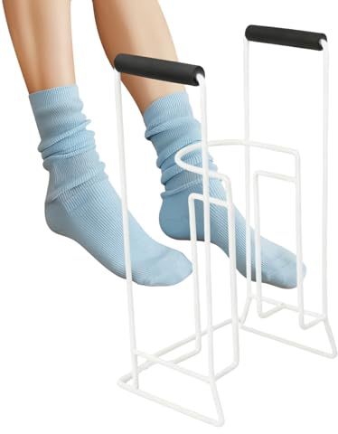 Supporto per calze, facile da indossare | Supporto per calze per anziani, per genitori incinti, nonni