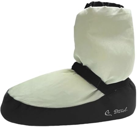 Hixingo Botas Calentamiento Ballet, 34-43 Zapatillas de Ballet Mujer Invierno Cálidas Botas de Calentamiento Ballet Gomas de Sujeción para Práctica de Baile