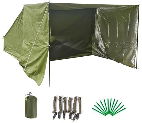 JHNKOJ Outdoor Bike Shed with Removable Shade Cloth Cover and Ventilation Mesh Portable Bicycle Storage Solution