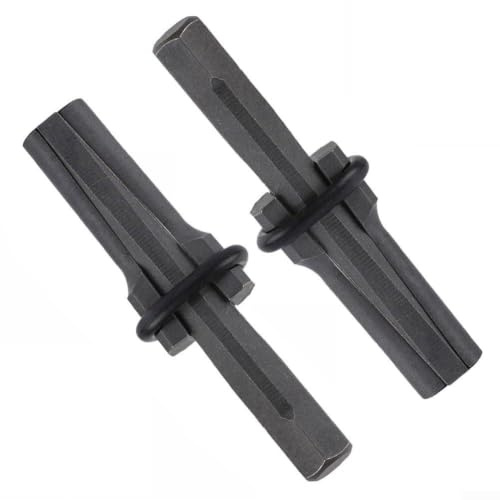 Cunei di spaccatura per pietra, 18 mm e set di piume per calcestruzzo, roccia, granito, marmo, confezione da 2 strumenti a scalpello manuale