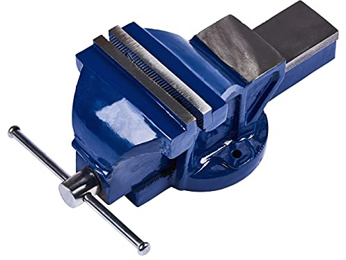 Amtech – 6'' Fixed Bench Vice, Robust Steel Body, Ergonomic Grip, DIY & Trade Use (150mm)