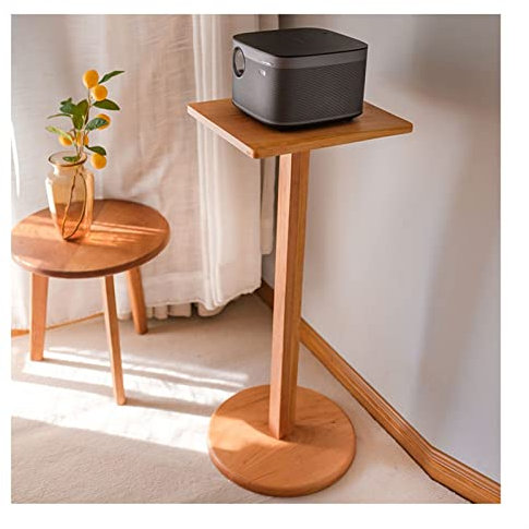 TOMYEUS Projector Stand Projector Stand Heavy-duty Floor-standing Projector Shelf Home Living Room Bedside Conference Room Solid Wood Projector Rack Large Audio Stand Projector Bracket Mount