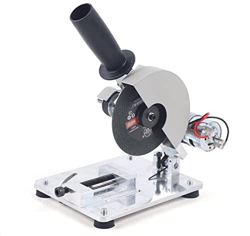 Mini affettatrice circolare da tavolo sega sega sega troncatrice legno metallo portatile sega sega seghetto troncatrice troncatrice troncatrice braccio rumore righello in plastica