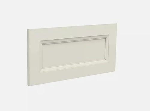 French Shaker Kitchen Bridging Door, (H) 28 x (W) 59.7 x (D) 1.8 cm - Soft Cream