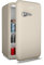 Klarstein Audrey Evo Retro Kühlschrank, 112L, Freistehend Ohne Gefrierfach, Leise 40 dB, Wendetür, Verstellbare Füße, 0–10 °C Thermostat, Creme
