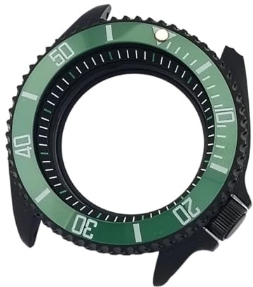 MCNVNEFSAW 41 mm BGW9 Glödande frostad bezel, boett med klocktillbehör, for NH35, NH36, NH34, urverk, for 28,5, urtavla, vattentät safirglas klockfodral(101)
