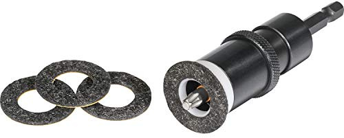 SPAX Drive STOP, variabler Tiefenbegrenzer, SPAX-Bit T-STAR plus T25 INOX (rostfrei) und 3 Stück Ersatz Filzringe, Terrassenbau, 5000009186909