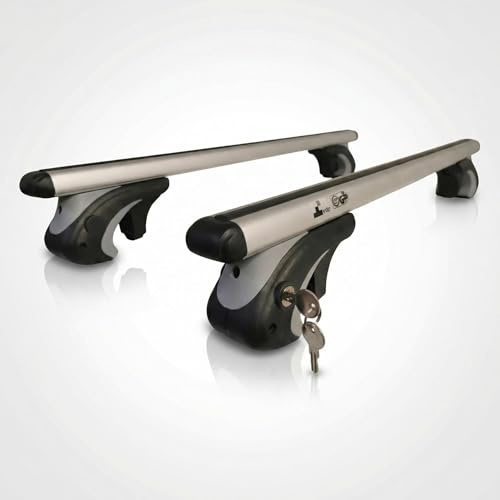 Alu Relingträger VDP L120 kompatibel mit VW Golf Plus 05-14 bis abschliessbar