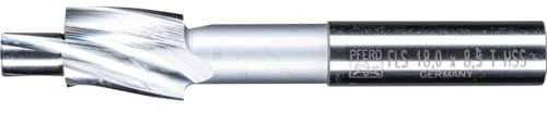 PFERD TOOLS HSS Flachsenker mit Führungszapfen | Ø 18,0 mm, Schaft-ø 12,5 mm, DIN 373 | 25203119 – für Gewindekernlöcher