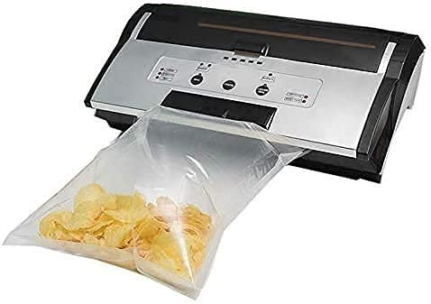 GXBCS Sellador de Bolsas Selladora al Vacio Envasador al Vacío Máquina de envasado de sellador al vacío, electrodomésticos de Cocina pequeños industriales eléctricos automáticos para el envasado al v