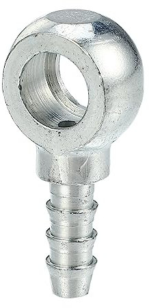 A ABSOPRO Hohlschraube 8mm Metall Motorrad Hohlschraube für Motorradbremsen Bremsleitung Adapter