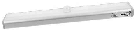 Artibetter Sensor Schranklampe mit Bewegungsmelder aus Kunststoff Weiß nicht Blendendes LED Nachtlicht für Flur und Kleiderschrankbeleuchtung