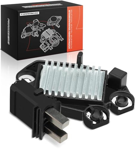 Frankberg Lichtmaschinenregler Generatorregler 2-polig 10300BB | Kompatibel mit S80 II 124, C-Max II DXA/CB7 DXA/CEU, Galaxy WA6, Focus III Turnier, S-Max WA6, Mondeo IV Stufenheck BA7