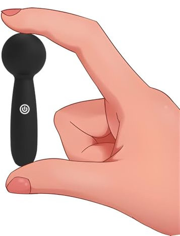 Vibratoreper Donna Clotoride Professionale Piccolo Vibratoriper Donne Mini Vibratore Sexytoysys Donna Coppia Vibratori Dildo Realistico Sex Toys Pene 10 Modalità Vibratore per Uomo Sexy Shop (Nero)