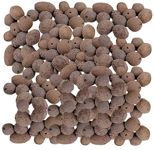 KONTONTY Ceramsite Drenante per Terriccio Piante Grasse, Materiale Sintetico Traspirante, da 1kg per Fondo Vaso e Copertura Superficie