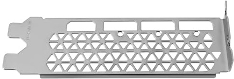 SG Store 1 Pz I/O IO Shield Backplate GPU Bracket Scheda Grafica Staffa Esterna Compatibile Con EVGA RTX 3060ti 3070 3080 3090 FTW3 XC3 Nichel Nero