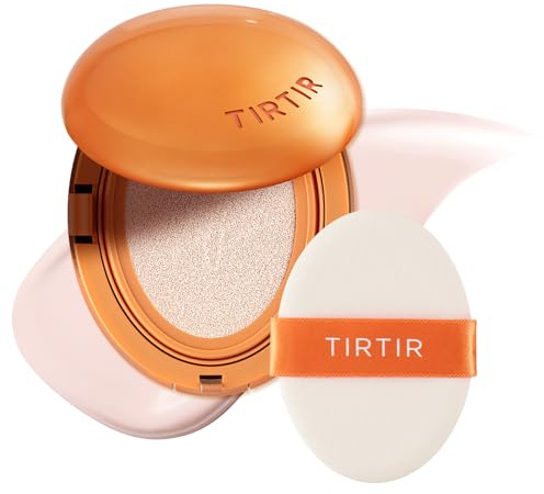TIRTIR Fond De Teint Mask Fit Ai Filter Cushion, Finition Semi-Mate, Jusqu'À 72 Heures, Couverture Moyenne À Complète, 0,63 Oz Liq (Lot De 1) 11 °C Cool Rosy