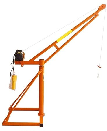 FHSLKXIM Palan Électrique Domestique 220 V, pour Le Chargement De Matériaux, La Décoration, La Suspension De Briques, La Construction, 220 V, 300 Kg, 20 M