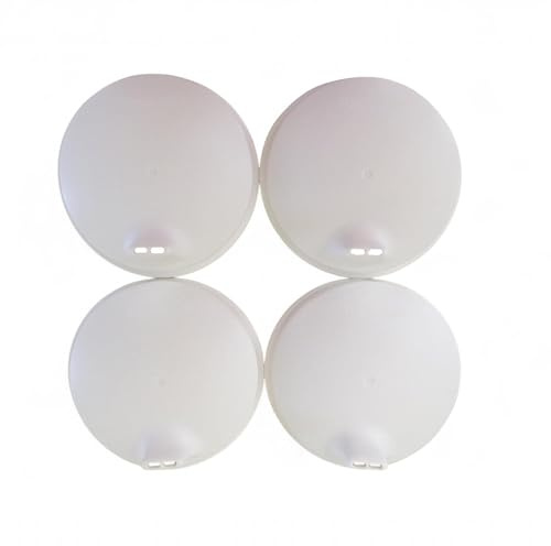 Tupperware Domed Sipper Seals Set of 4 in White