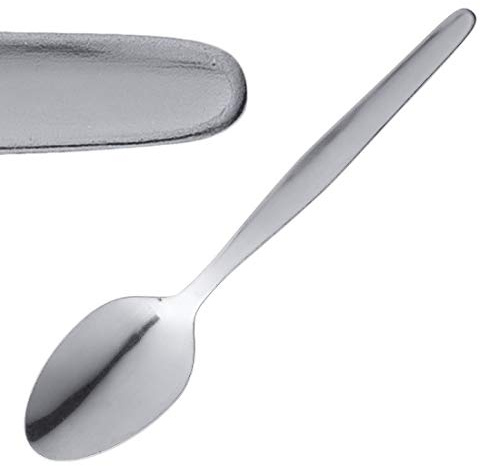 Olympia CB066 Kelso Childrens Spoon 18/0 Stainless Steel Teaspoon Cutlery(pack of 12), Silver
