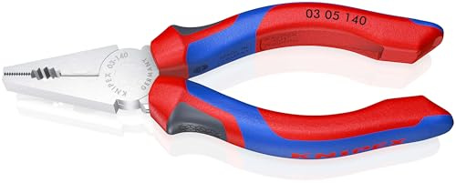 KNIPEX Kombinationstång förkromad med komforthandtag 140 mm, 03 05 140
