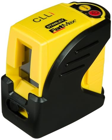 Stanley FatMax Linienlaser (selbstnivellierend, Nivellierlaser, Liniengenerator, Set mit Teleskopstab) 1-77-123