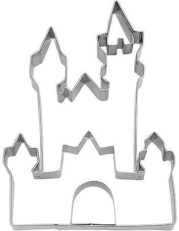 Ausstechform Schloss Neuschwanstein circa 11 cm, Silber